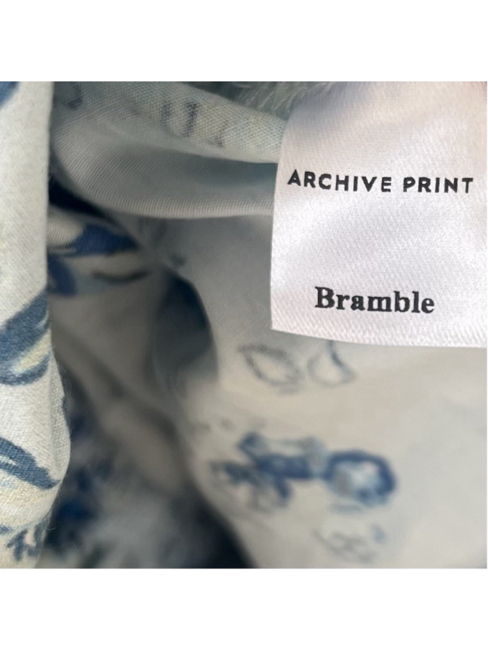 BATSHEVA X LAURA ASHLEY Welsh Tiered Floral Print Cotton Poplin Dress Size 18 - Picture 10 of 10